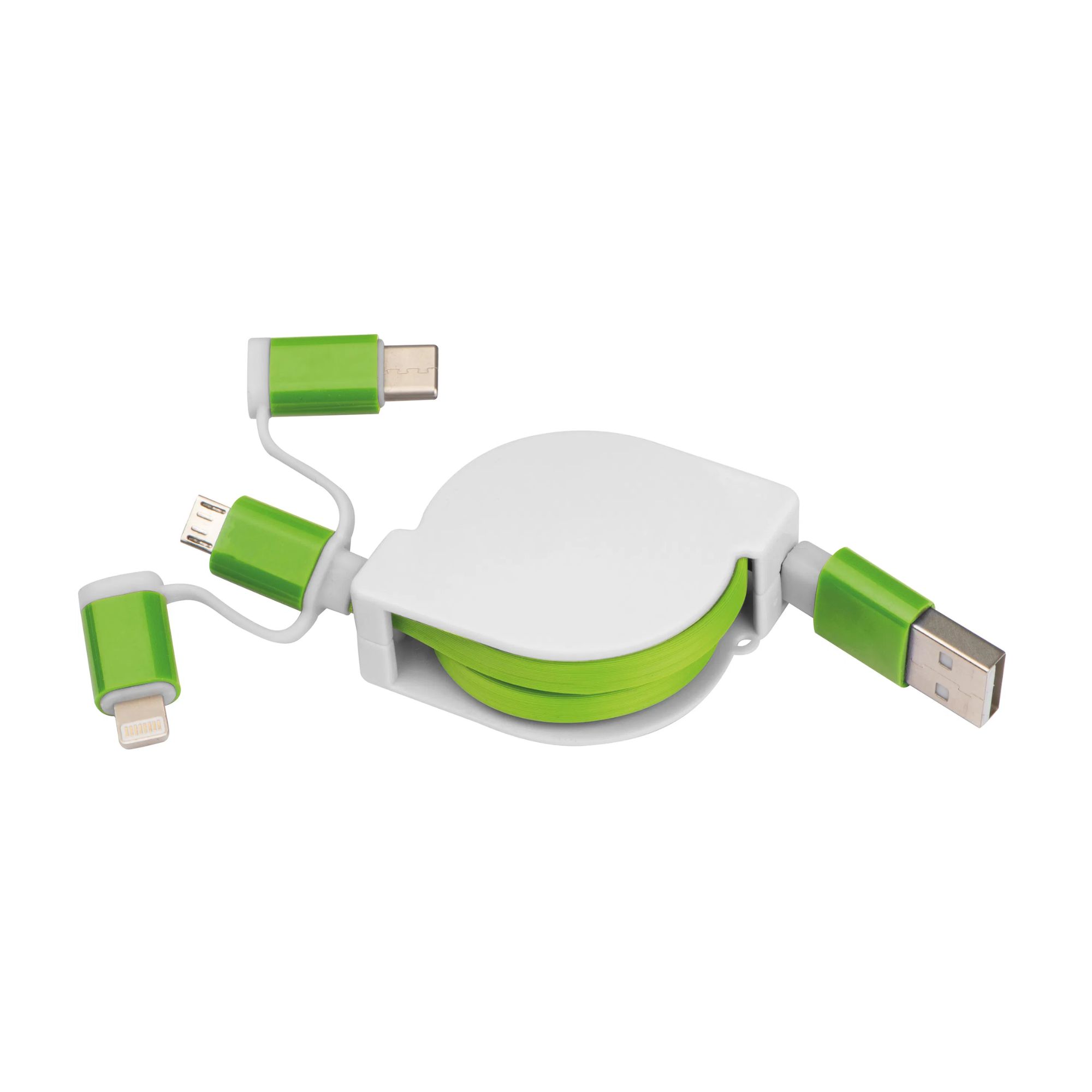 Ausziehbares Ladekabel 3in1 – Bild 3