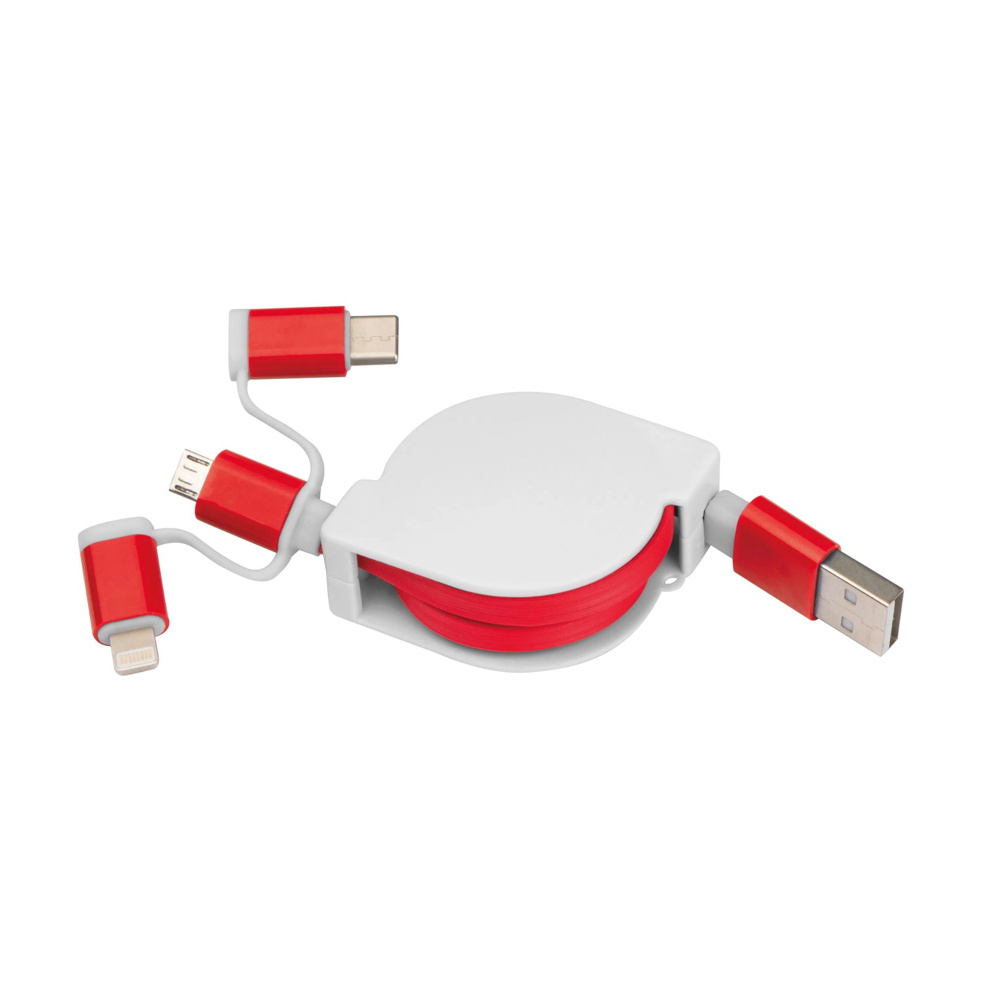 Ausziehbares Ladekabel 3in1 – Bild 4