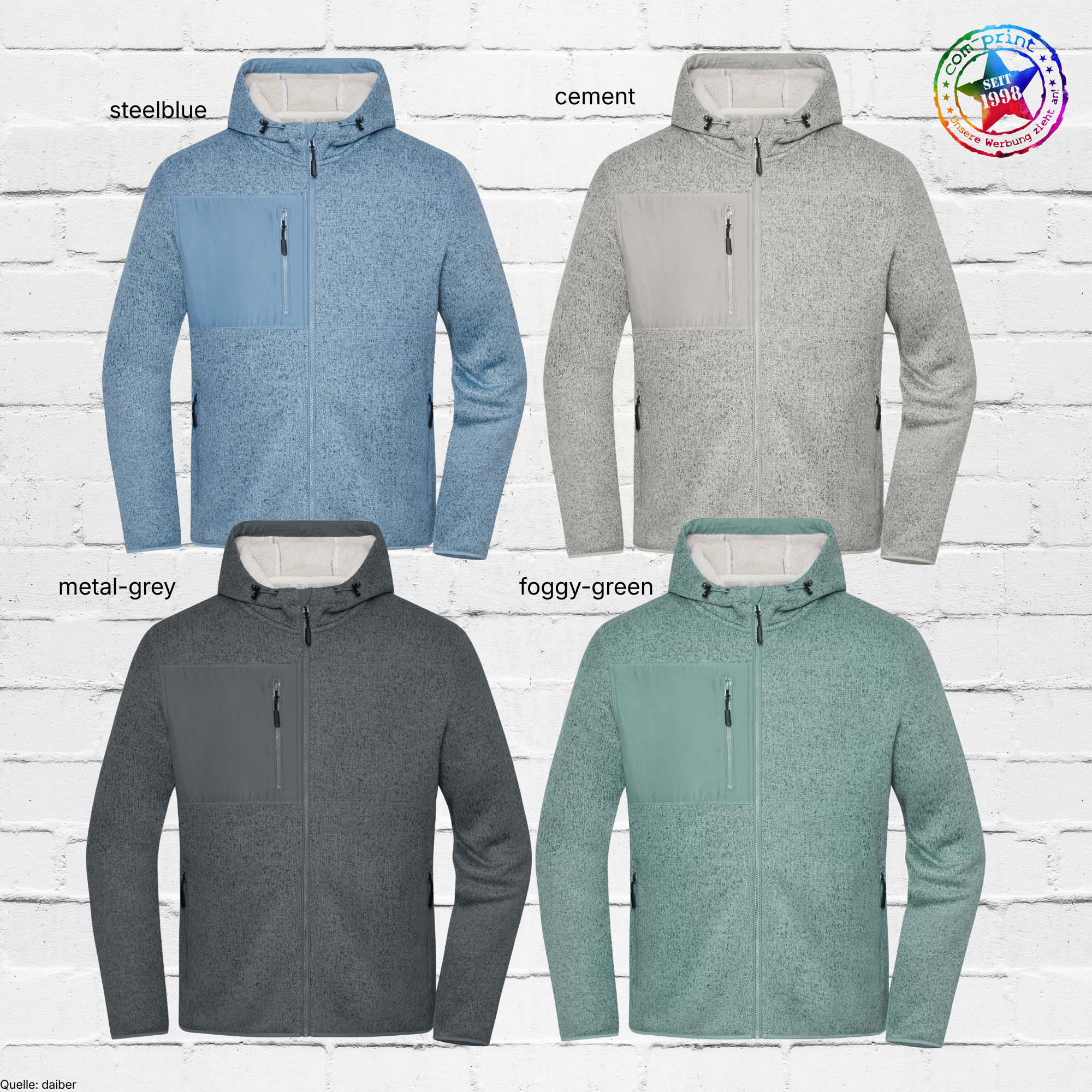 Strickfleece-Jacke – Bild 2