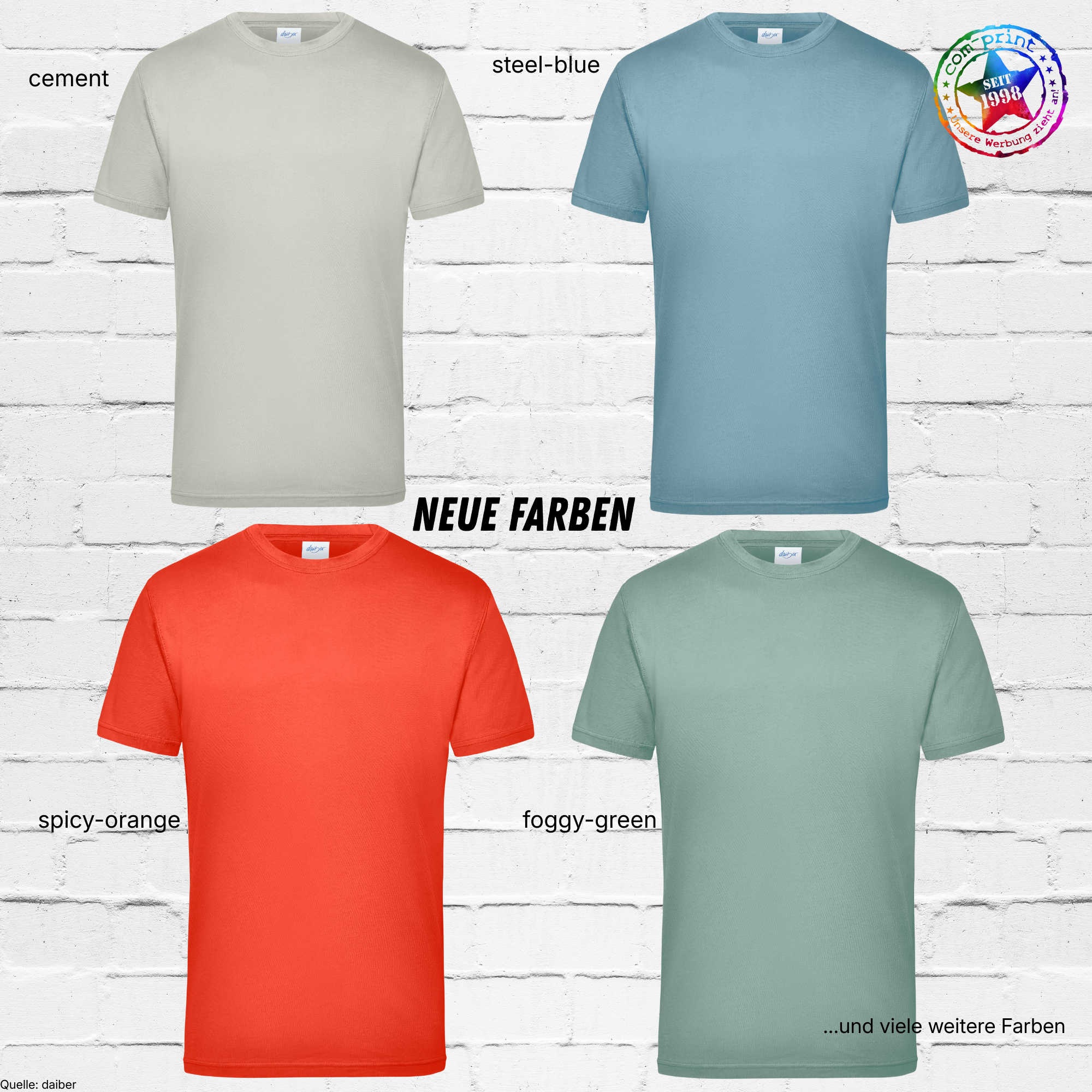 Strapazierfähiges klassisches T-Shirt – Bild 2