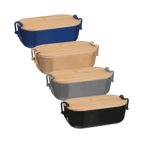 Lunchbox Mit Bambusdeckel Und Bügelverschluss ALLE